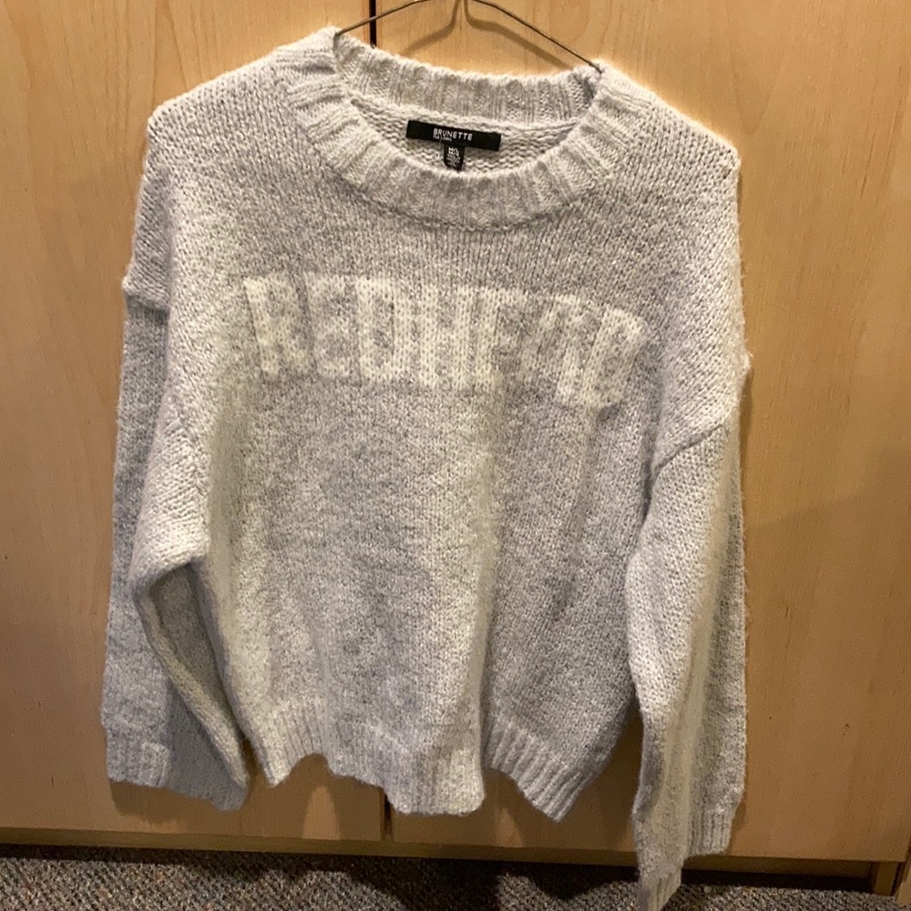 Redhead knit sweater